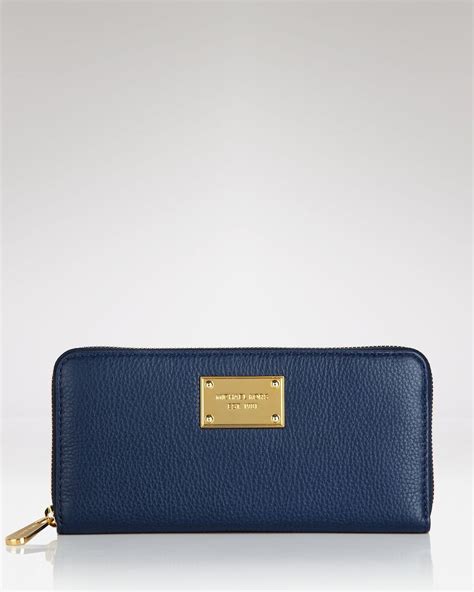 michael kors geldbeutel navy|michael kors wallet blue.